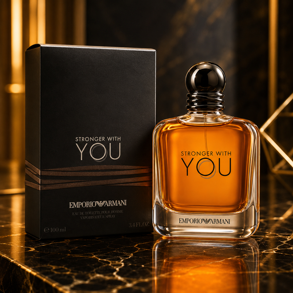 Emporio Armani Stronger With You Eau de Toilette Spray for Men 3.4 fl oz / 100ml