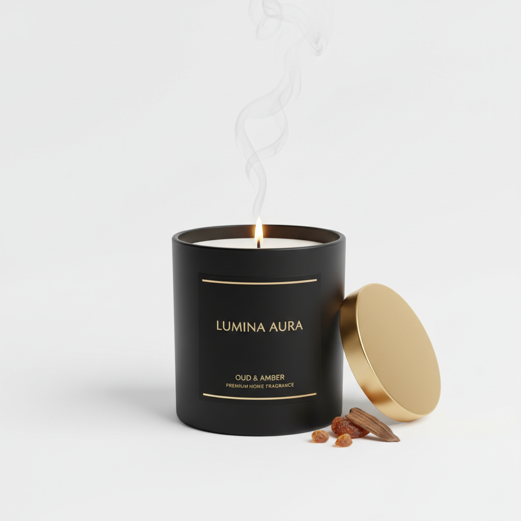 Velvet Oud Luxury Scented Candle
