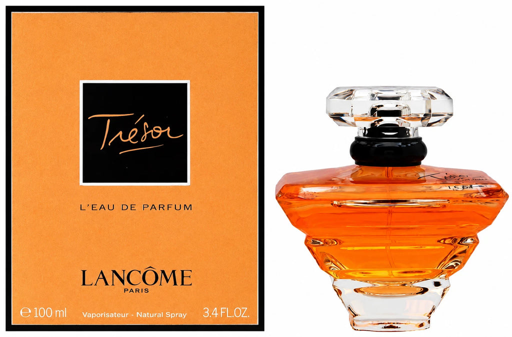 Lancôme Trésor Eau de Parfum Spray for Women 3.4 oz / 100ml Floral Amber Long Lasting Fragrance