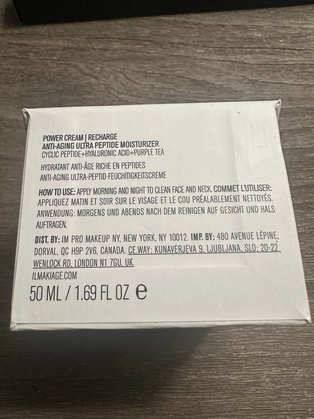 IL MAKIAGE Hydrating Skin Cream 50ml | Luxury Moisturizer