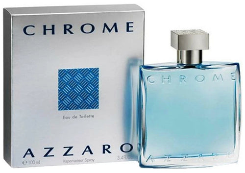 Azzaro Chrome Eau de Toilette Spray for Men – 3.3 oz / 100ml