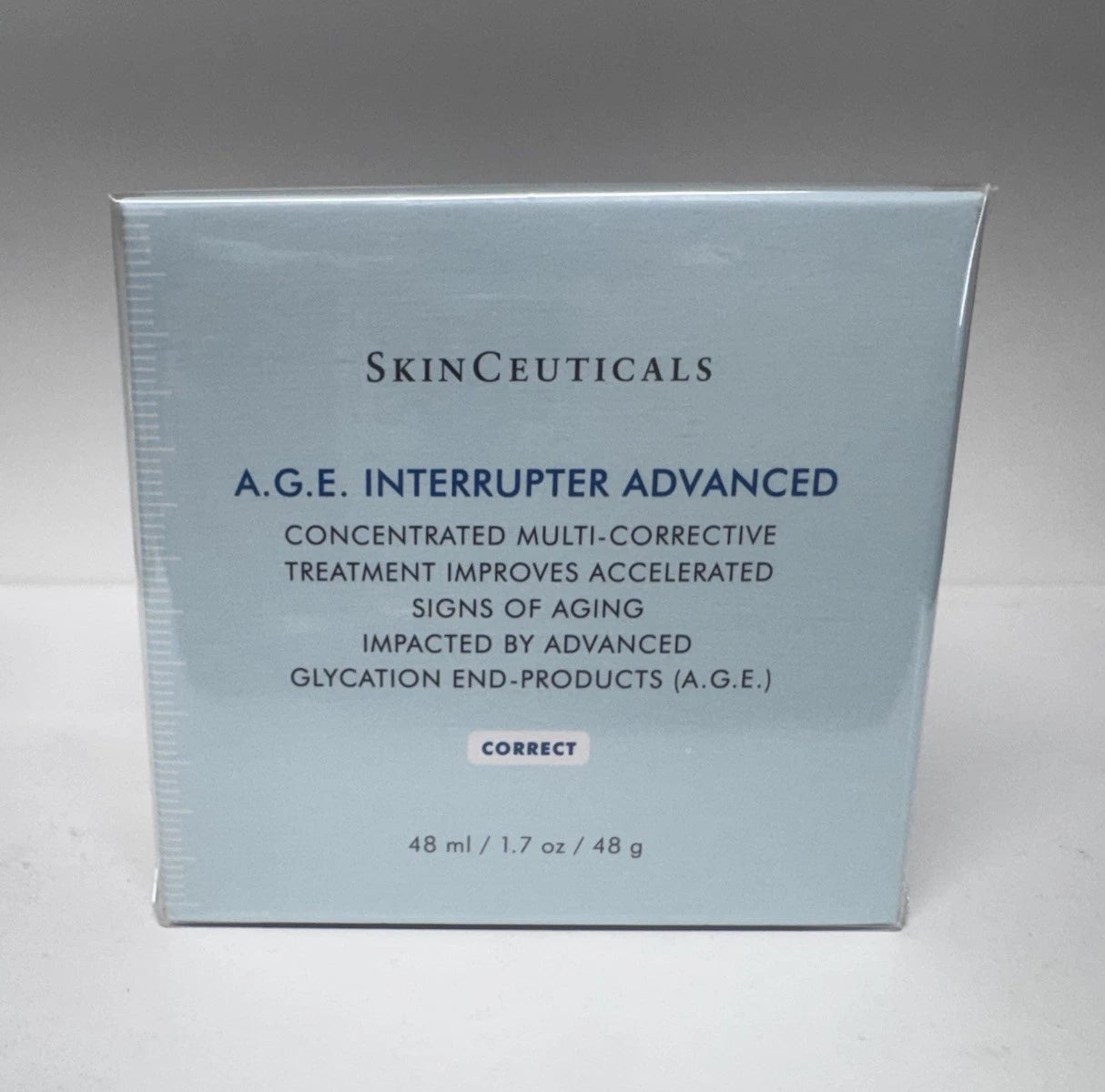 SkinCeuticals A.G.E. Interrupter Advanced Anti Aging Cream 1.6 Oz / 48ml | Firming Moisturizer for Mature Skin