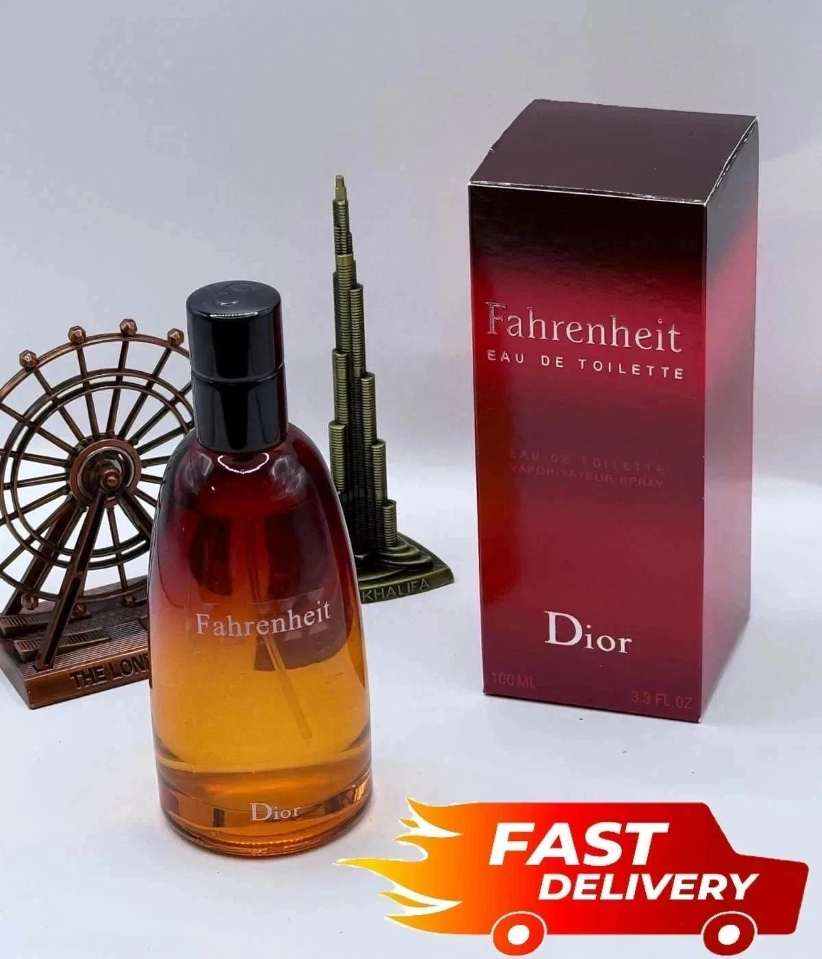 Dior Fahrenheit Eau de Toilette Spray for Men – 3.4 oz / 100ml