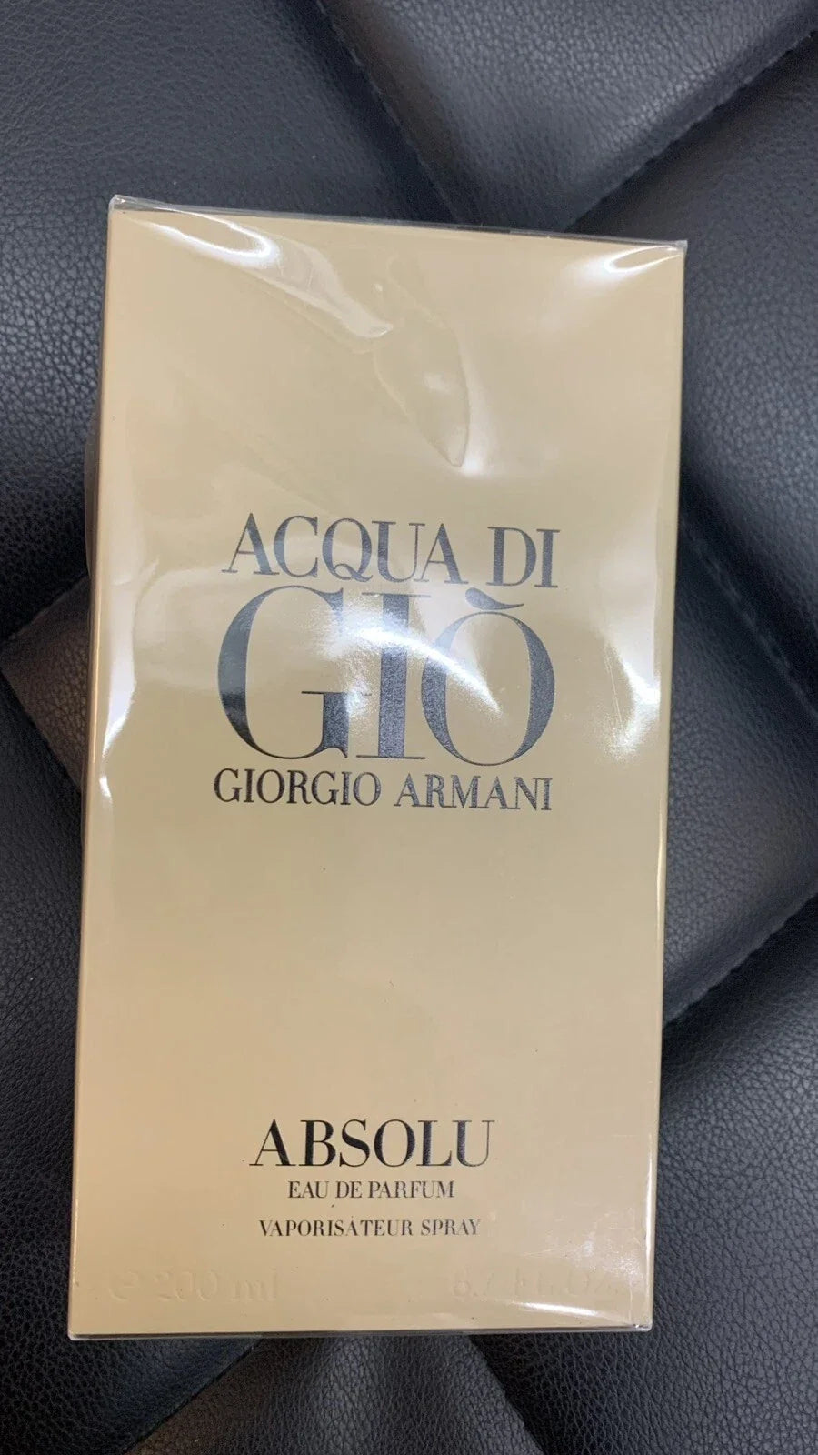 Giorgio Armani Acqua Di Gio Absolu Eau de Parfum Spray for Men – 6.7 oz / 200 ml